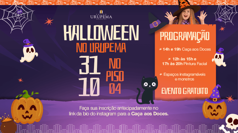 Ilustração do evento: REGULAMENTO HALLOWEEN 2025