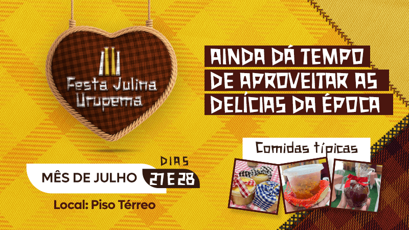 foto da Patteo Urupema Shopping promove festa julina no fim de semana