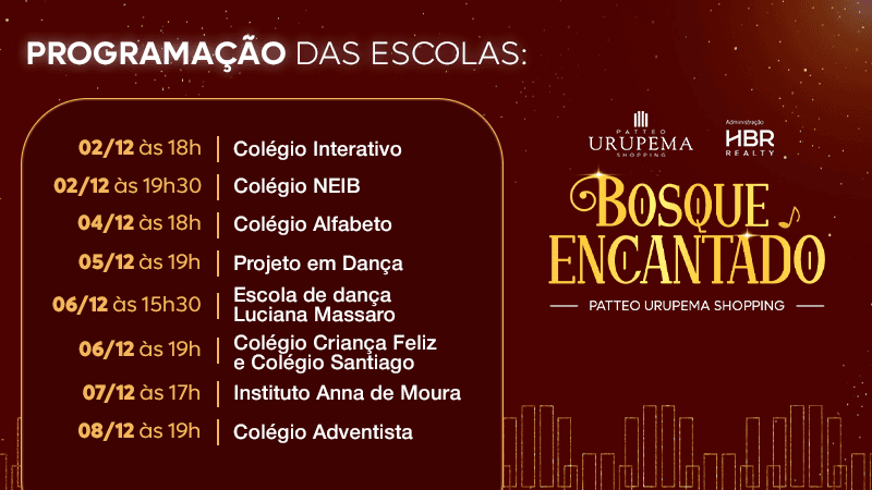 foto da APRESENTAÇÕES NATALINAS 02/12/2025 À 08/12/2025