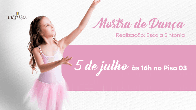 foto da Espetáculo de Dança é atração no Patteo Urupema Shopping no sábado